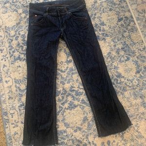 Hudson Jeans - Cropped w/ Raw Hem